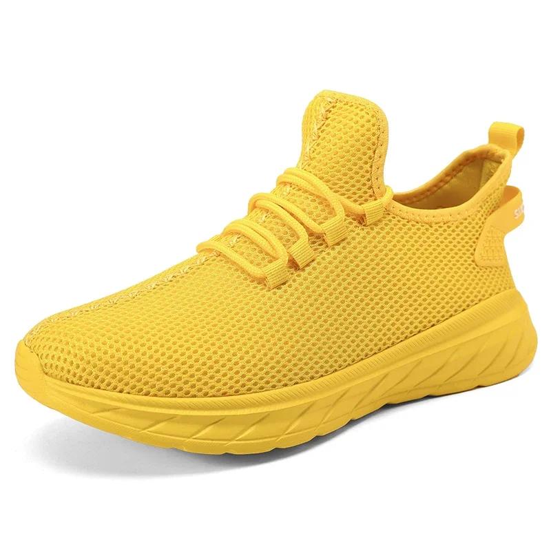 YRZL Men's Shoes Breathable Running Shoes Fashion Non Slip Comfortable Sneakers for Men High Quality Lightweight Athletic Shoes