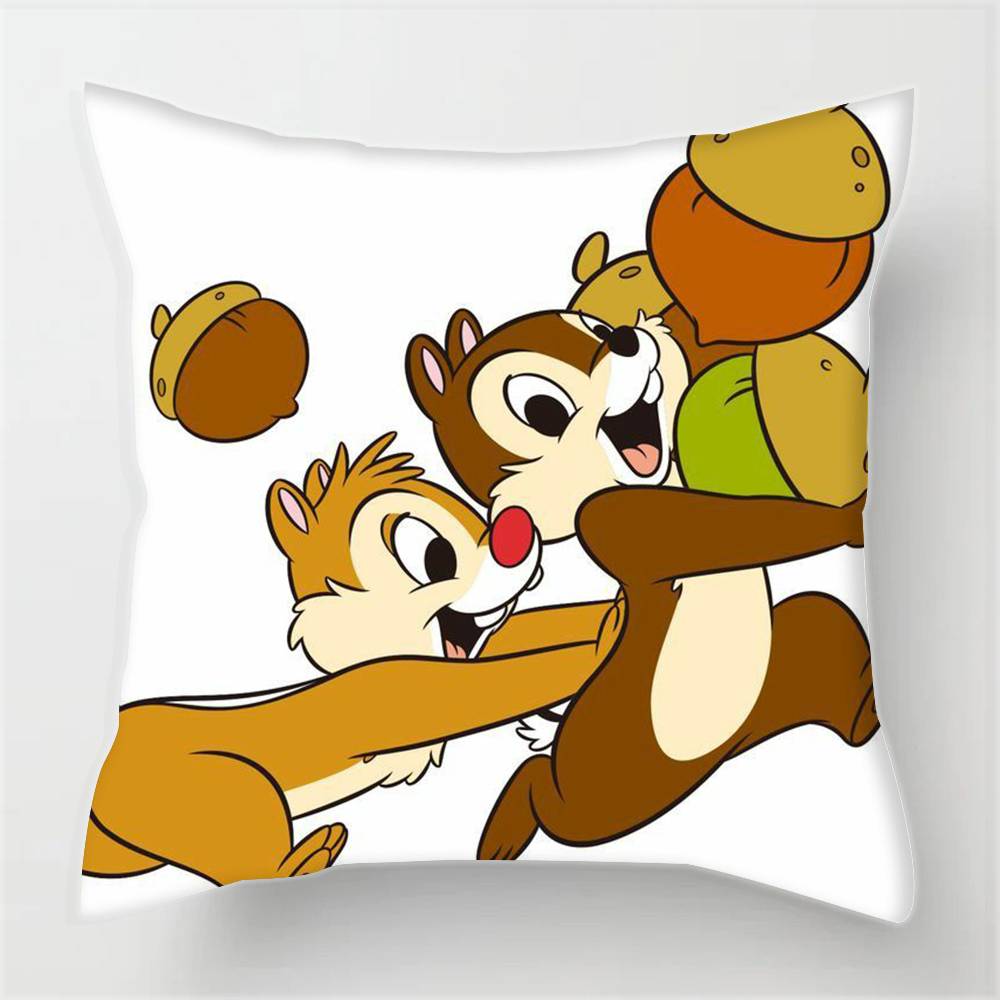 Pillowcases cushion covers living room sofas home decor gifts Cute C-hip And D-Dale  anime