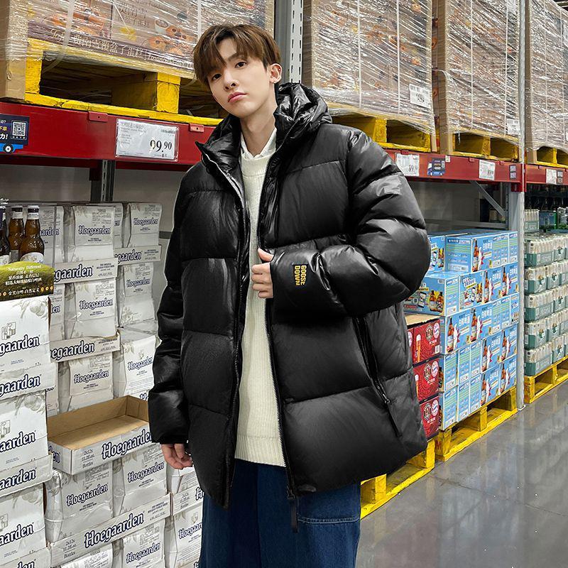 

Унисекс куртка пуховик «Гусиный пух» 2025, черно-золотистая: Теплый, Стильный и Модный в Графене 2XL (155-175 lbs)