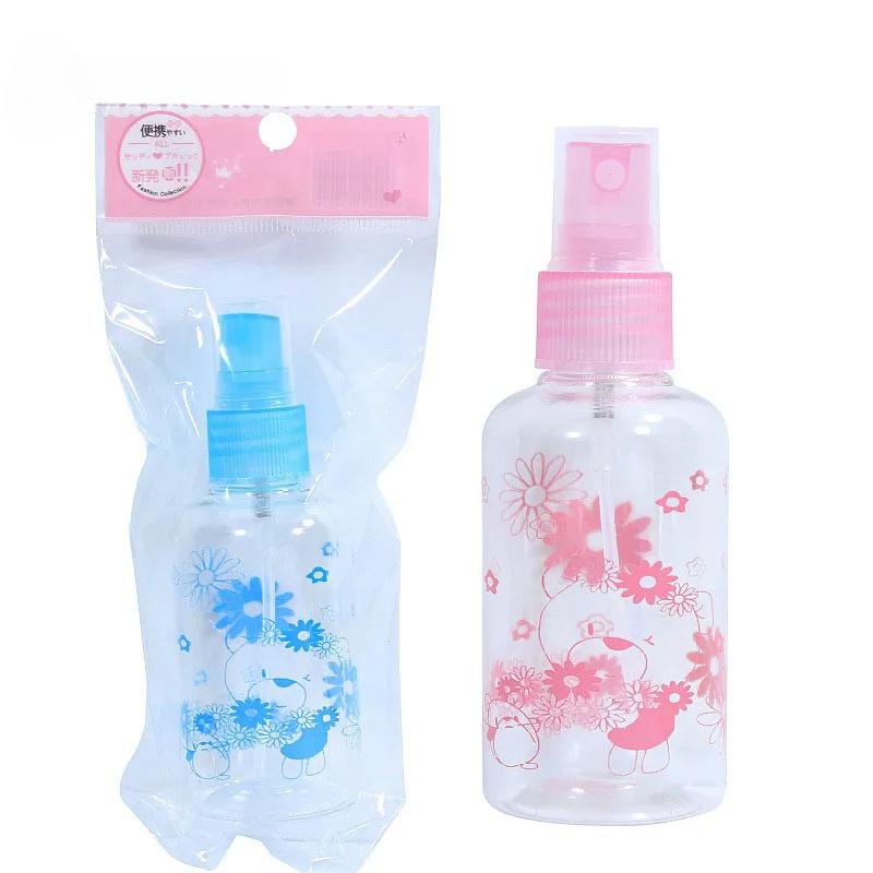 Kunststoff-Sprühflasche für die Reise im Auto, kleine Sprühdose, Make-up, Parfüm, Unterflasche, tragbare transparente 30-ml-Sprühflasche