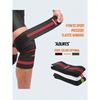 1 szt. Męski Damski Regulowany Kompresyjny Ochraniacz na Kolano Wsparcie do Przysiadów z Obciążeniem