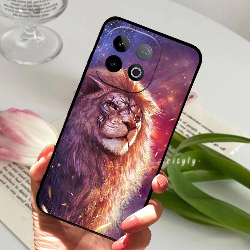 For Vivo IQOO Z10 Turbo Pro 5G Case Z10Turbo Fashion Paint Cover Soft TPU Silicon Fundas For VIVO Y300 GT 5G Phone Case Shell