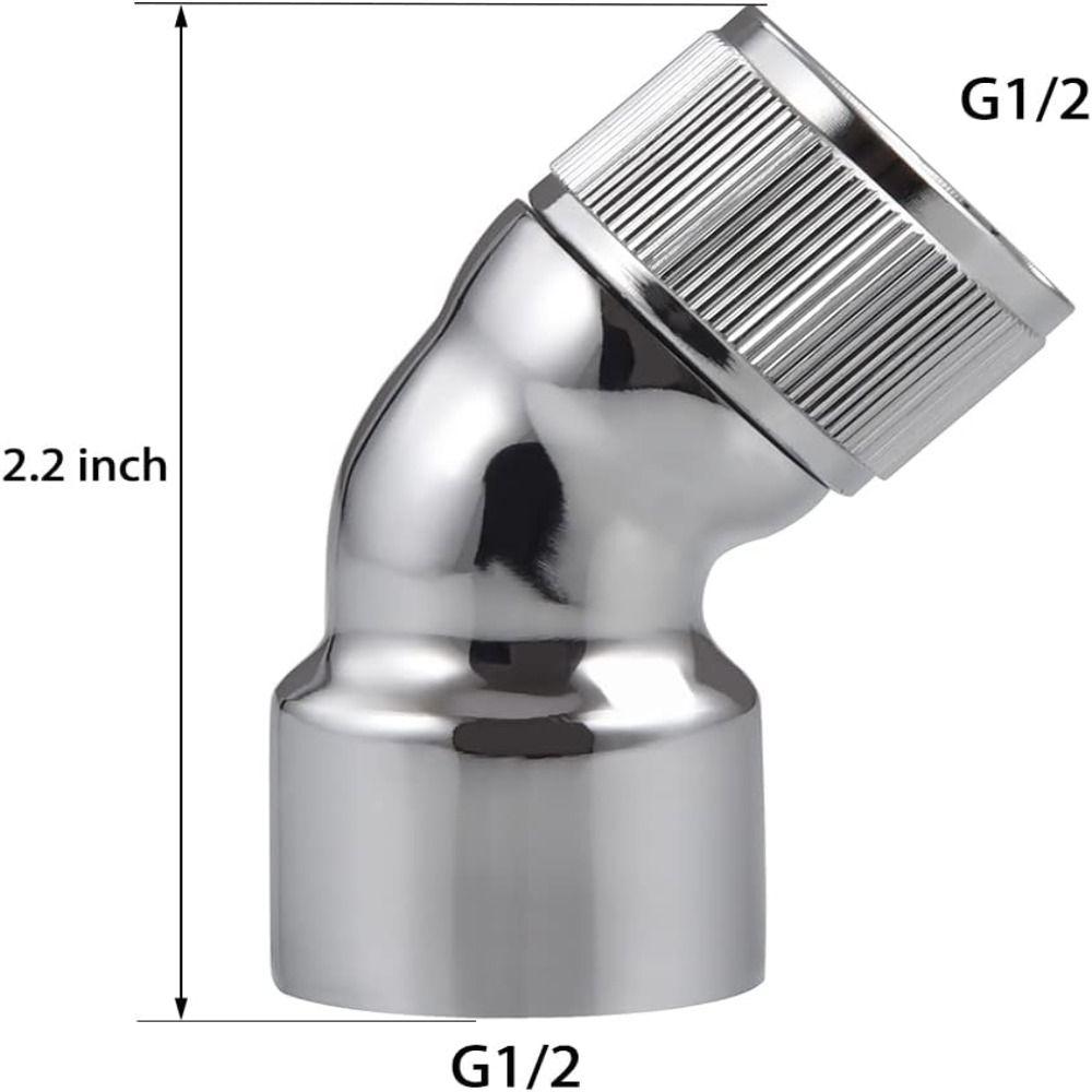 45°Angle Elbow  Adapter Extender Chrome  Bathroom