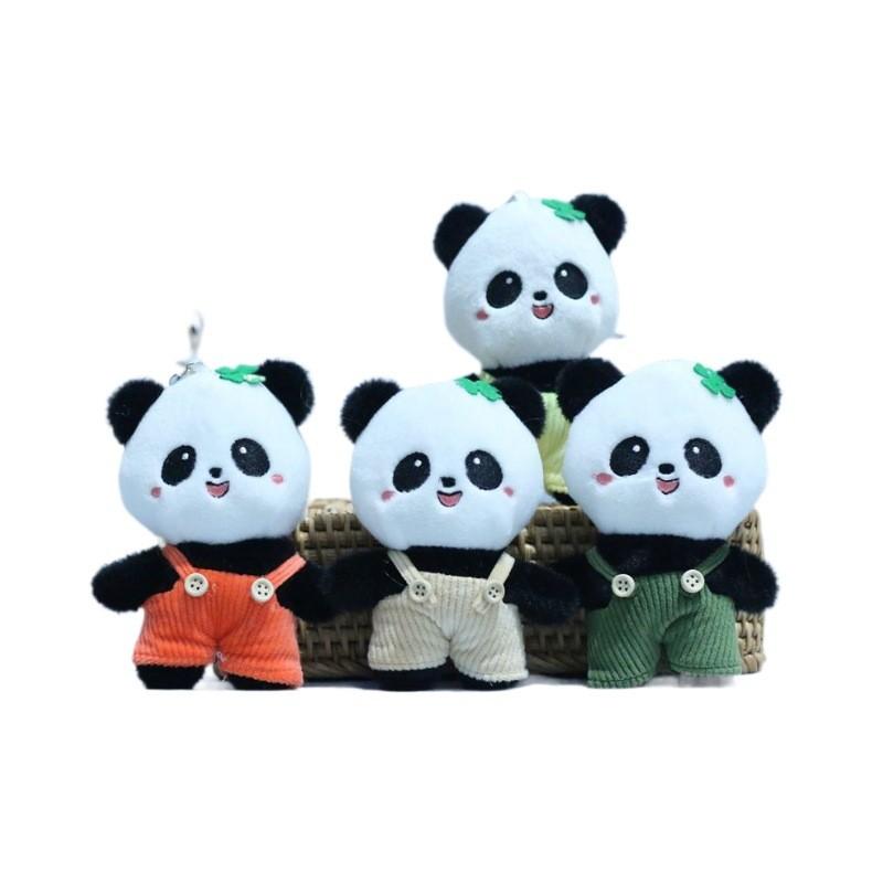 Cute And Cuddly Panda Plush Toy Pendant For Bags With High-quality Pp Cotton Fill