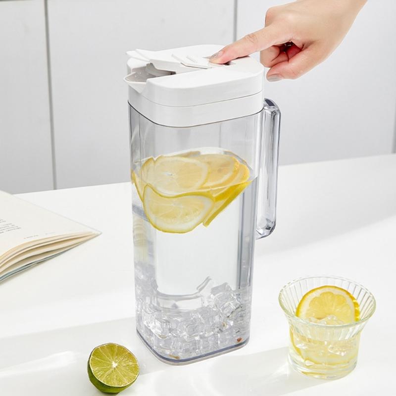 Mehrzweck-Wasserkrüge für den Heimgebrauch, Kaltwasserkessel, Getränkebehälter, Wasserkrüge mit großem Fassungsvermögen und Griff, einfach zu bedienen