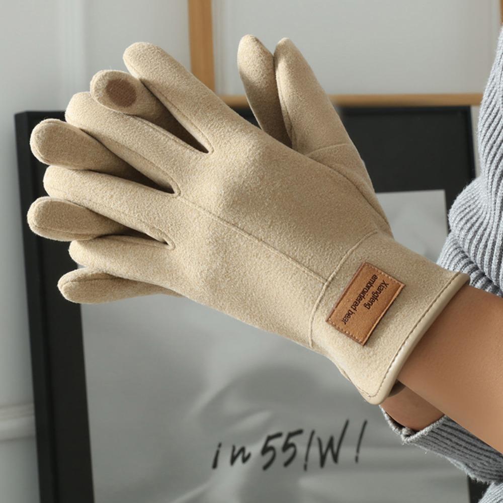 Warm Winter Gloves Touchable Screen Skiing Gloves New Driving Mittens Cycling Driving