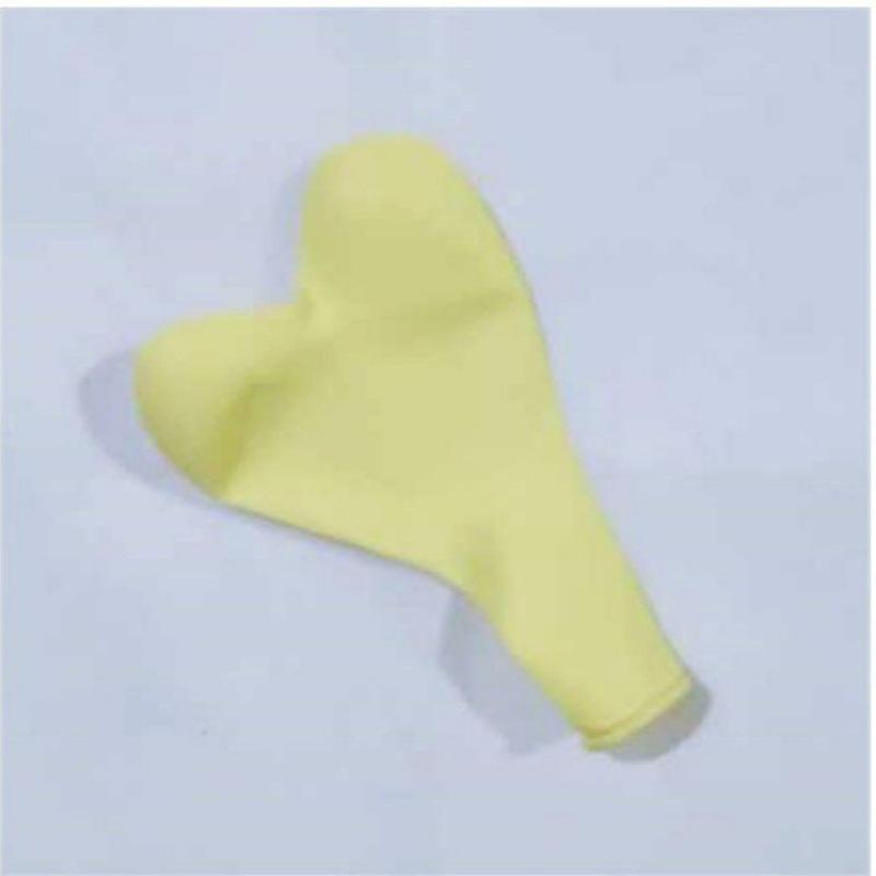 Heart-Shaped Macaron Matte Balloons - Romantic Wedding & Party Decorations