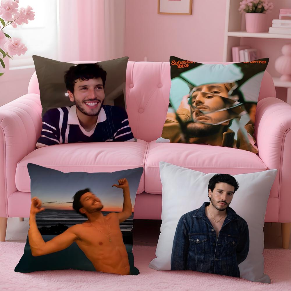 Hot Ssebastian Yatraable Cushion Cover Comfortable Durable Pillow Cover MultiScene for Home Office Car Sofa