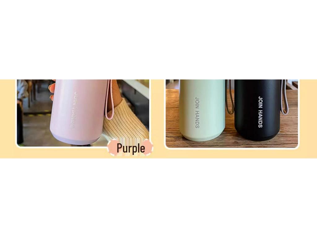 Large Capacity Insulated Cup for Tea & Water Separation - Perfect for Home, School, or Work