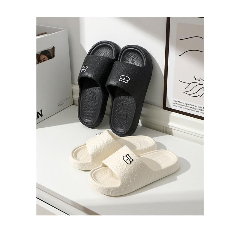 Lato Duży Rozmiar Uroczy Miś Do Wewnątrz Umeblowanie Domu Sandały Kąpielowe I Kapcie Dla Mężczyzn I Kobiet Ten Sam Styl