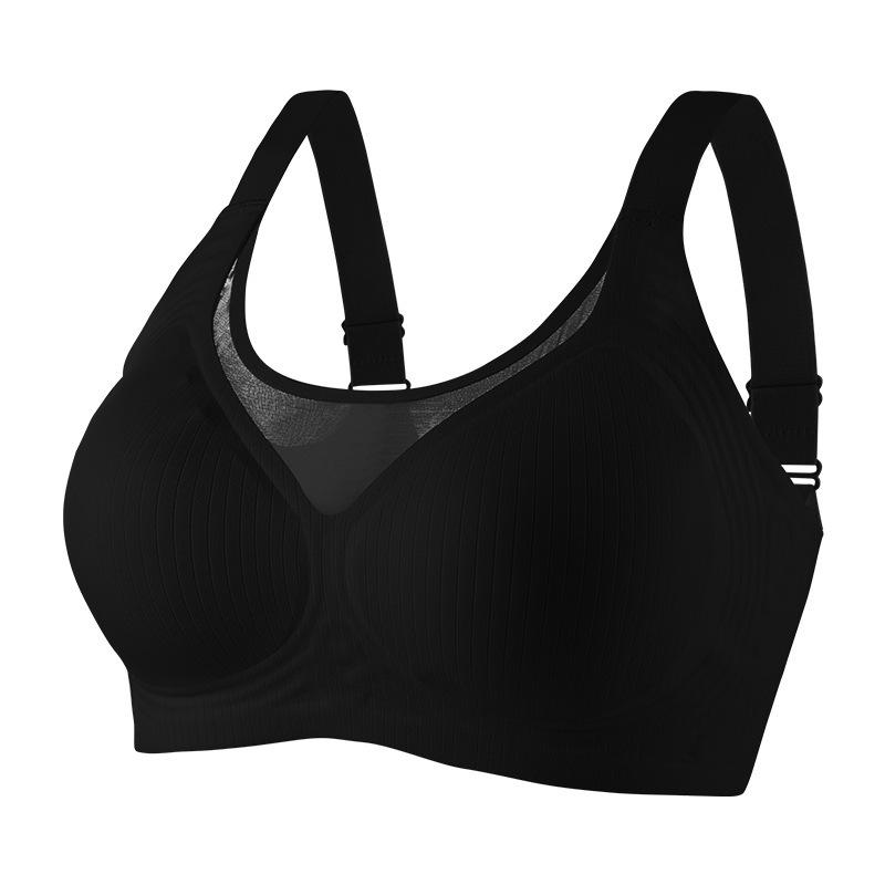 Large-sized Seamless Underwear for Women Thin Anti-glare Bra Strapless Bra Without Underwire Sports Vest Bra Push Up Bra