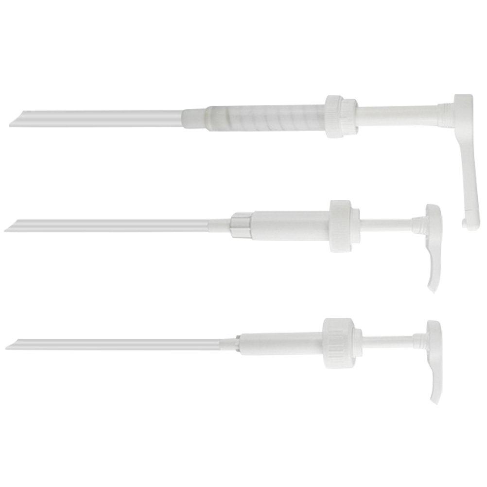 3Pcs Universal Dispensing Pumps Bottle Replacement Syrup Pump Dispenser for Shampoo Soap Conditioner Gallon Bottle Pump