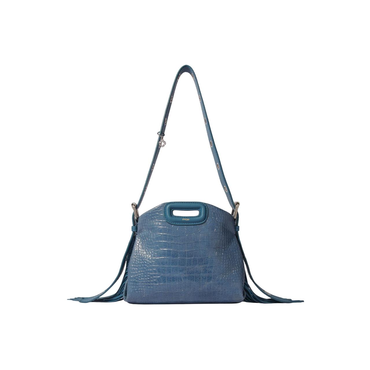 

Mock Croc Miss M Mini Bag, Maje