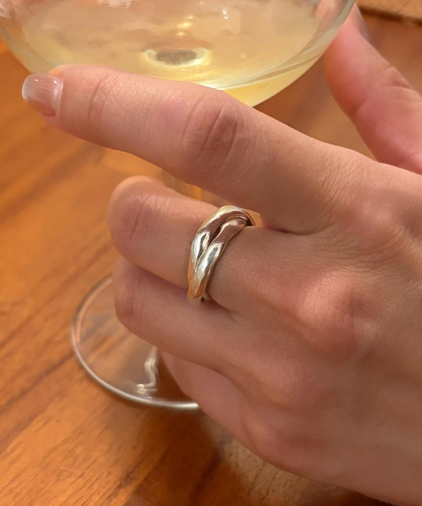 Alouette Melting Link Ring