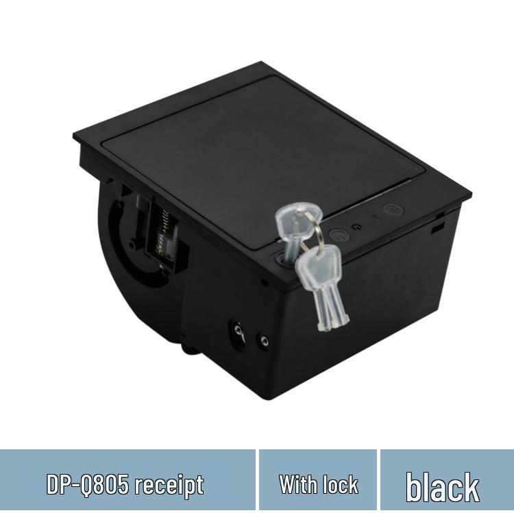 Embedded Self-Service Medical Terminal Receipt Printer with USB Port & Cutter, Lockable Model DP-Q805P.