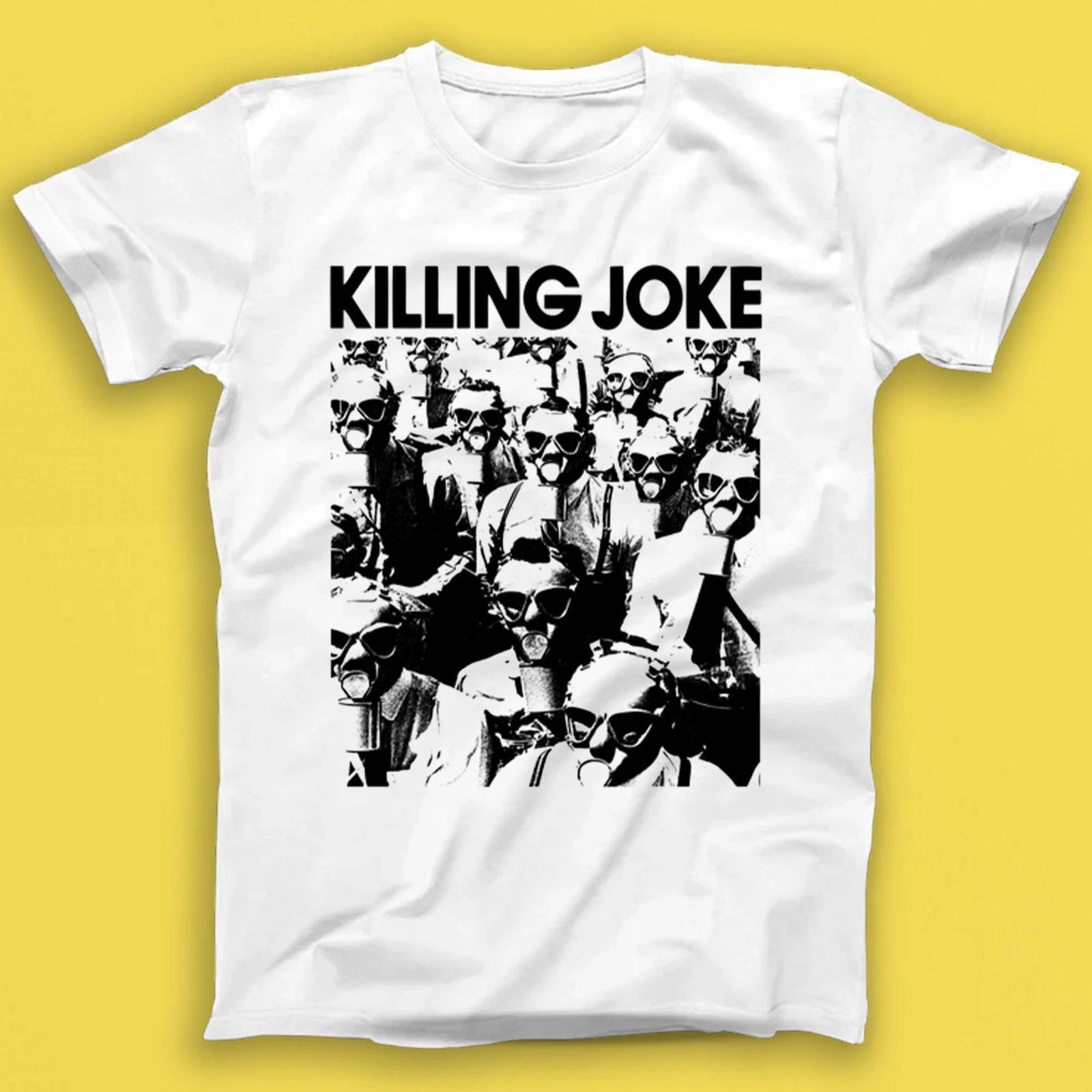 Killing Joke Punk Rock Gas Mask Fire Dances Music Gift Tshirt T2220 4XL
