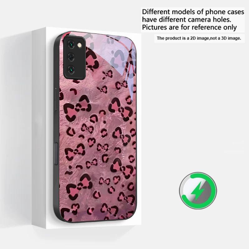 Abstract Leopard Print Suitable For Samsung Galaxy S25 Ultra S20 FE S21 S22+ S23 Plus S24 S26 Edge Magnetism Glass Phone Casee