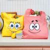 4 Types of SpongeBob Portable Shopping Bags Foldable Market Bags
