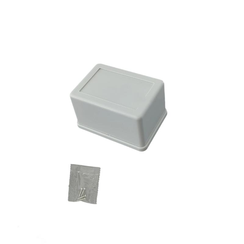 Quick Assembly Plastic Junction Box with Spacious Interior for Efficient Cable Managements and Organization