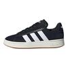 adidas Grand Court Alpha Black White Gum Unisex Sneakers Core-Black Cloud-White JR0543