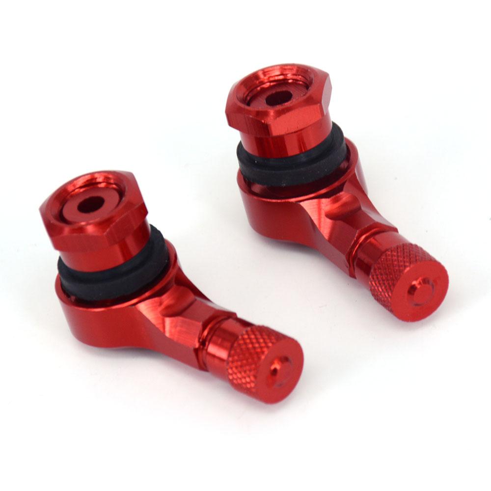 Motorcycle CNC 10mm 90 Degree Wheels Tire Tyre Valve Stems Caps For YAMAHA R1 R6 FZ6R FZ6 XJ6S XJR400 FZ1 HONDA KTM KAWASAKI