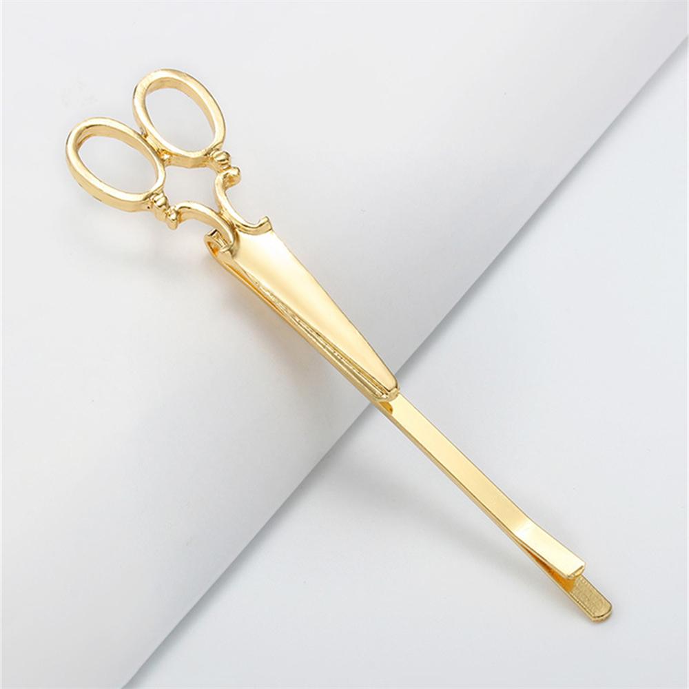 1pc Creative Scissors Shape Hairpins Personality Bridal Barrettes Side Clip For Women Wedding Hair Accessories Hair Clip