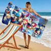Ensemble Stars Print Beach Towel, Large Soft Quick Dry Towel for Beach Camping Swimming