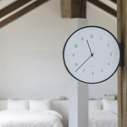 Interform Wall Clock CL-4464BK Arno Black