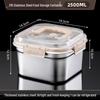 HOCUF 316 Stainless Steel Lunch & Food Storage Box with Handle
