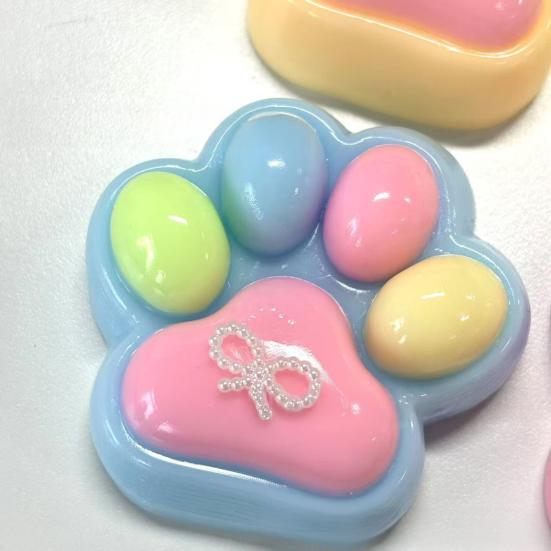 Cat Paw Squeeze Toy Stress Relief Kitten Paw Pinch Sensory Toy Kids Adults Soft TPR Stress Ball Calming Animal Claw Fidget Toy