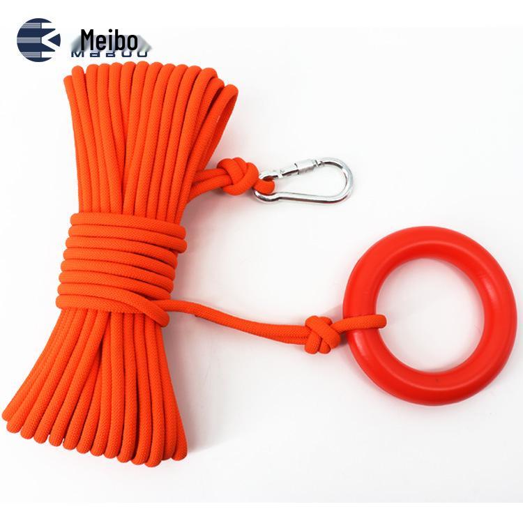 Reflective Water Rescue Rope with Bag: Floating Ring, Luminous Safety Line, Throwing Guide Rope
