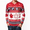 Christmas Style Men's Long Sleeve T-shirt Funny Santa Claus Print 3D Tees Autumn Casual O-neck Cotton Top Fashion X'mas Clothing