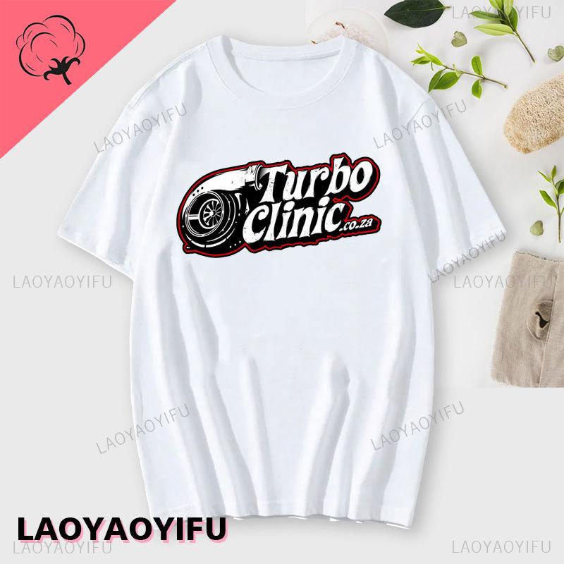 2024 New Turbo Spins Printing T Shirt for Unisex Summer Cotton Crewneck Tops Shirt Fashion Personality Tshirts Unisex Sweashirt Tee Unisex
