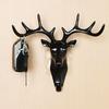Zvíře Deer Jeleni Hlava Parohy Háček Nástěnný věšák Stojan na klíče Držák na klíče Home Decor