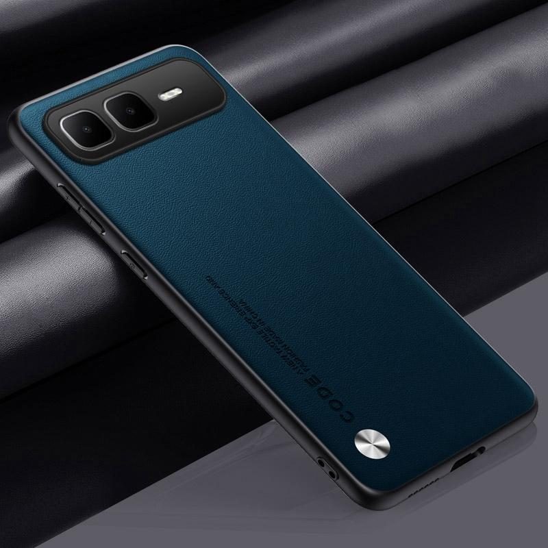 Luxury PU Leather Case For Infinix Smart 10 Plus Back Cover Silicone Shockproof Protection Phone Case For Infinix Smart10 Plus