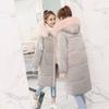 Women's Autumn and Winter Plus Size Thickened Velvet Medium-length Hooded Fur Collar Coat Loose Temperament Warm Coat