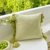 Knitted Pillow Cover Sofa Pillow Cushion Office Lumbar Pillow Home Pillow Cover
