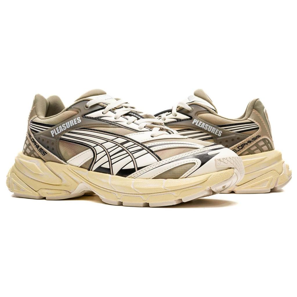 Pleasures X Puma Velophasis Overdyed Men Sneakers Green Birch-Tree Anise-Flower 391696-02