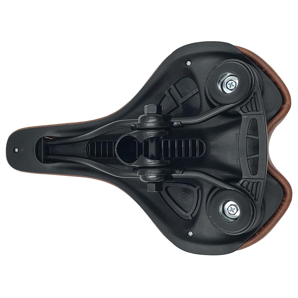 Noguchi Bicycle Sports Saddle Small [City Saddle] TTM001, Breathable, Shock-Absorbing, Brown,