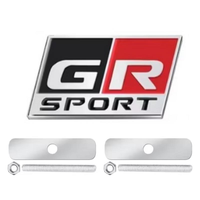 1PC Car Front Hood Grille Emblem Badge Auto Side Fender Decal Sticker for HV YARiS RZ RC RS Prius Alphard Avensis Prius Verso Crown Yaris