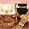 Women Fashion Waist Chain Hollow Geometric Alloy Construction And Look Stylish