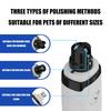 Electric Animal Nail Maintenance Device Having 3 Filing harbors Two preferences Strong Plastic Build For Precise Nail Care