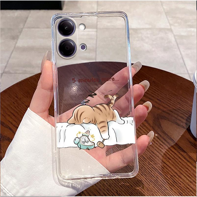 For Vivo Y11 5G V2575 Case Vivo Y21 5G V2553 Phone Case Clear Luxury Cute Love Heart Rabbit Funny TPU Soft Silicone Back Cover