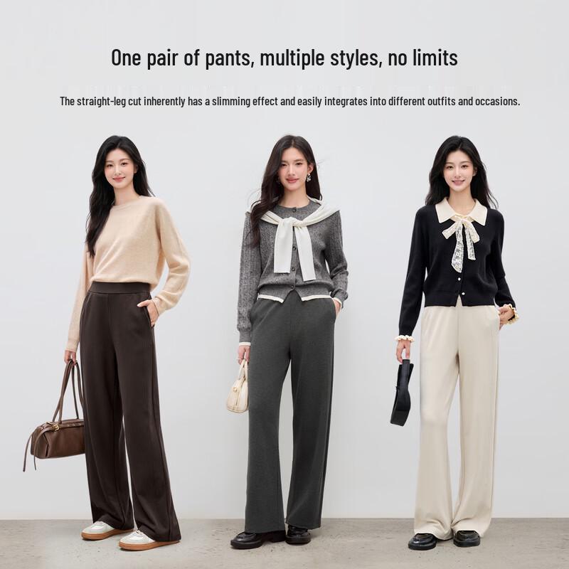Autumn Water Lady Women's Straight Leg Casual Pants