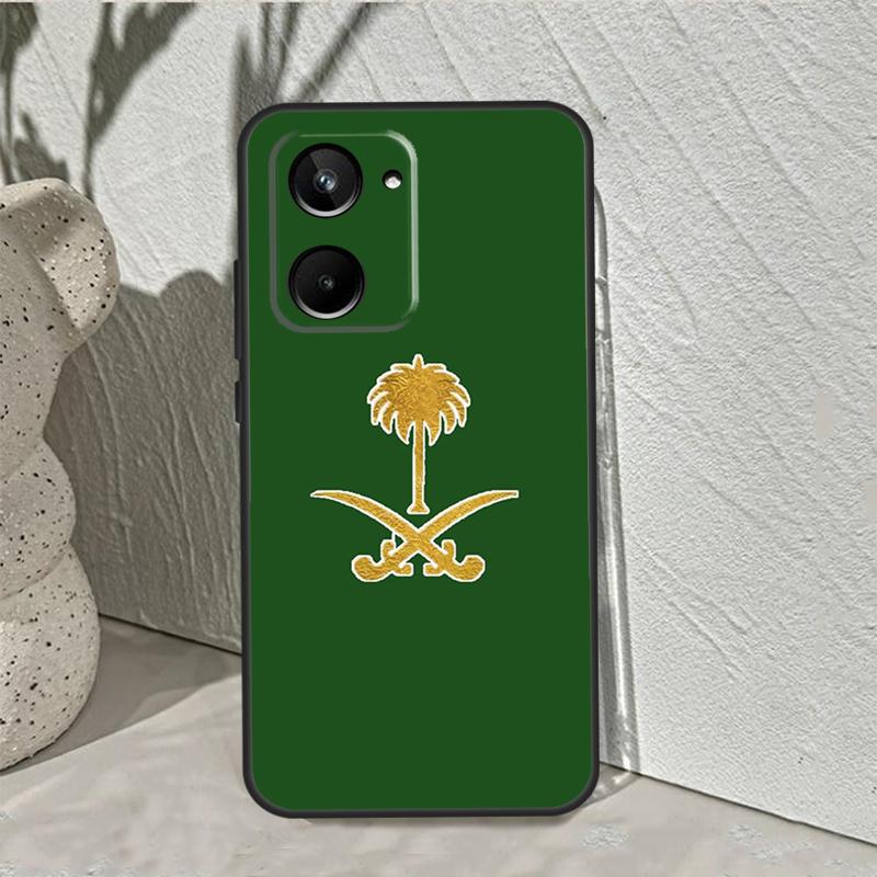 Kingdom of Saudi Arabia Flag For Realme GT7 Pro GT6 C67 C65 C63 C61 C55 C53 C51 C35 C71 C75 10 11 12 13 14 Pro Plus Case