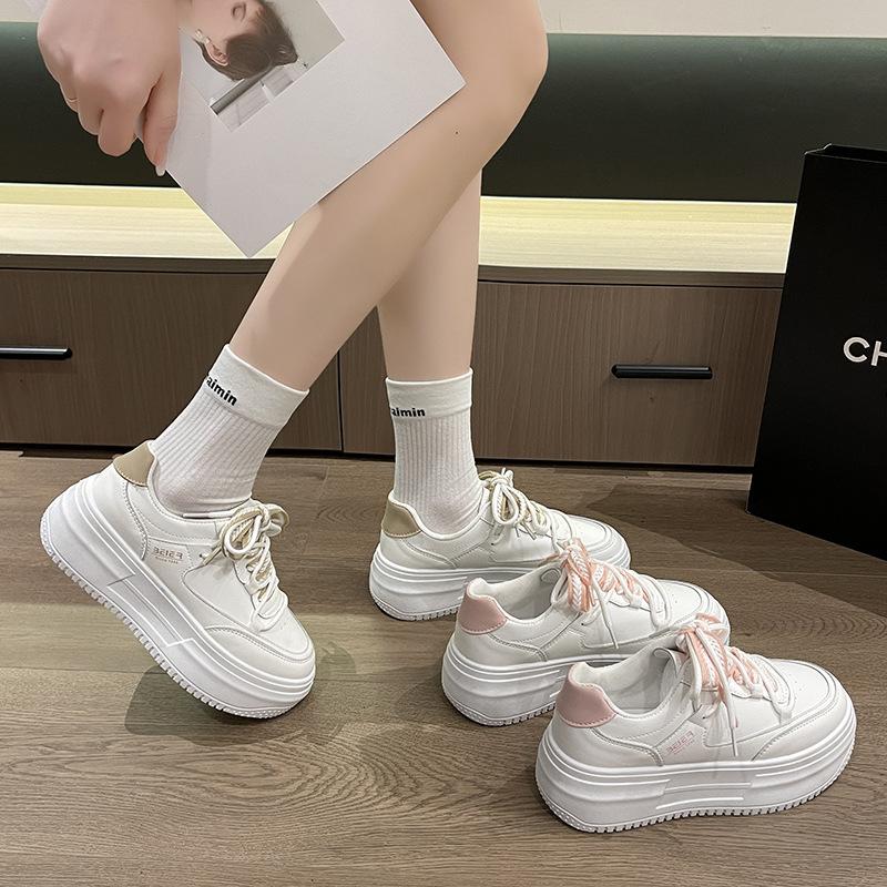  summer new ins platform casual sports shoes versatile retro student breadboard shoes