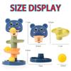 Baby Toy Rolling Ball Tower Montessori Educational Games For Babies Stacking Track Baby Development Toys 1 2 3 Years