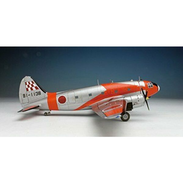 PLATZ Mașină de inspecție a zborului JASDF C-46 AACS 1/144, kit de model din plastic, NOU