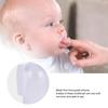 Baby Kinder Kleinkind Silikon Fingerzahnbürste mit Etui Zungenbürste Mundhöhlenreinigungswerkzeug