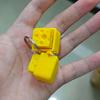 Cheese Clicker Fidget Keychain Keyboard Decompression Button Finger Toys Stress Relief Gifts for Adults Kids Boys Girls